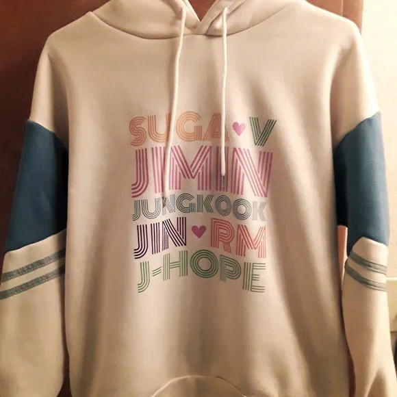 Korean Singer/Rapper J-Hope from BTS Hoodie/Sweatshirt - Picture 1 of 2